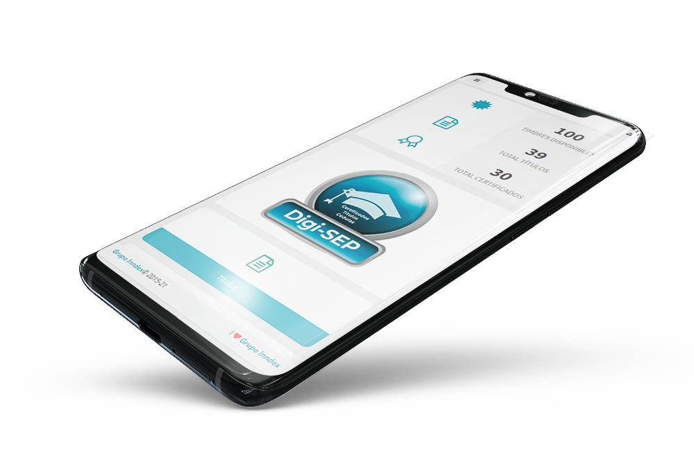 Títulos electrónicos SEP Digi-SEP Smartphone
